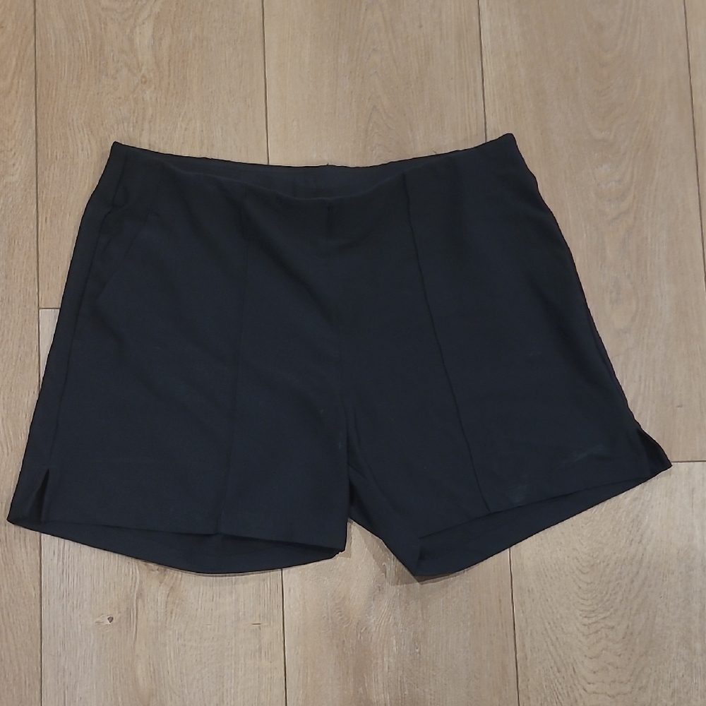 Black Adidas Pintuck Golf Short